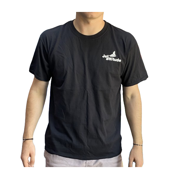 T-shirt Promo Jetattitude Noir