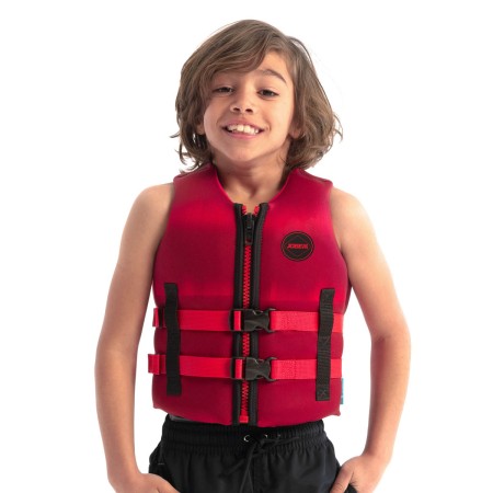 Gilet jetski enfant - JOBE NEOPRENE LIFE VEST KIDS RED 244921013
