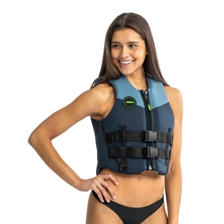 Gilet jet ski femme Jobe Neoprene bleu nuit 244922006